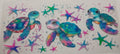 sea turtle & star fish