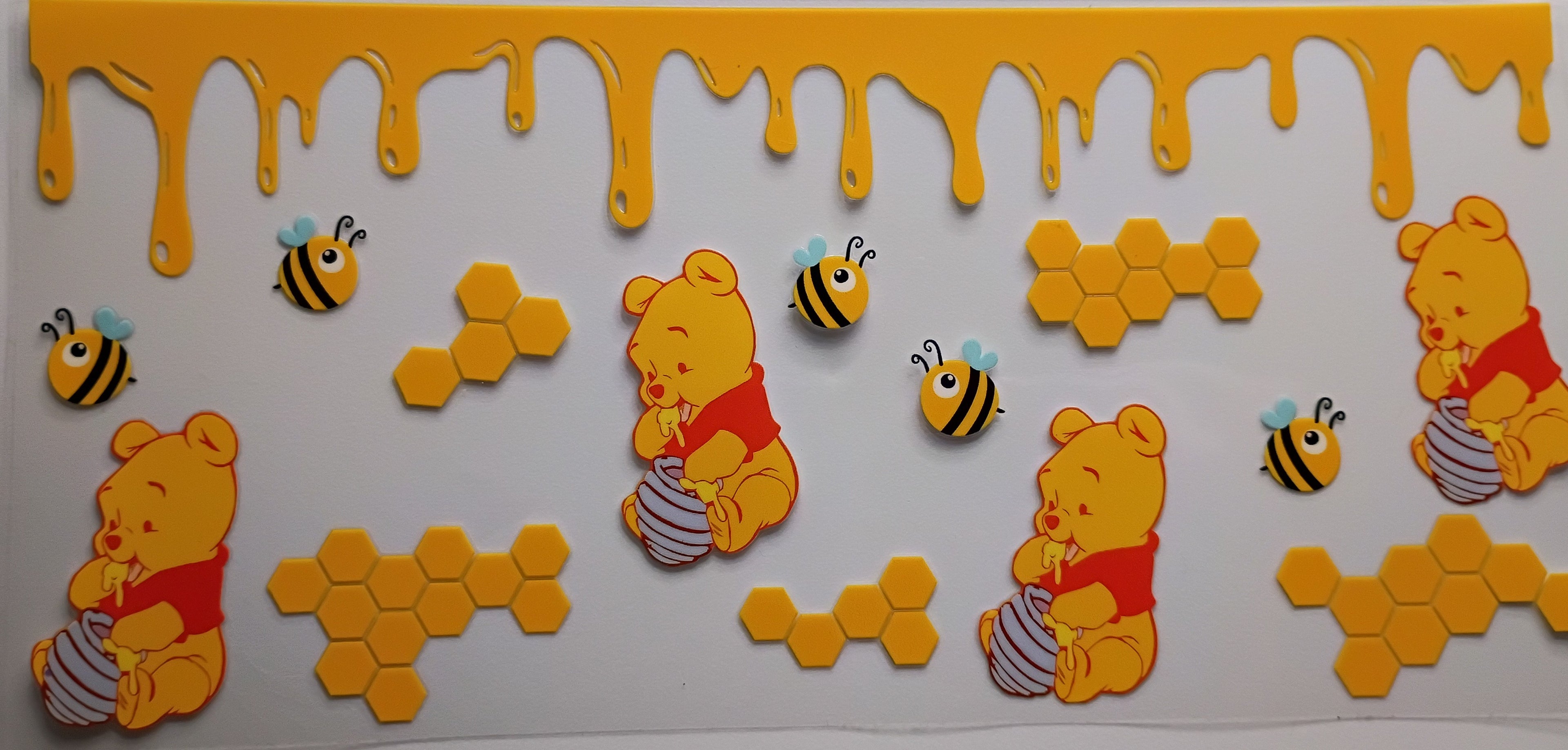 Pooh Bear with bees