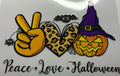 Peace Love Halloween
