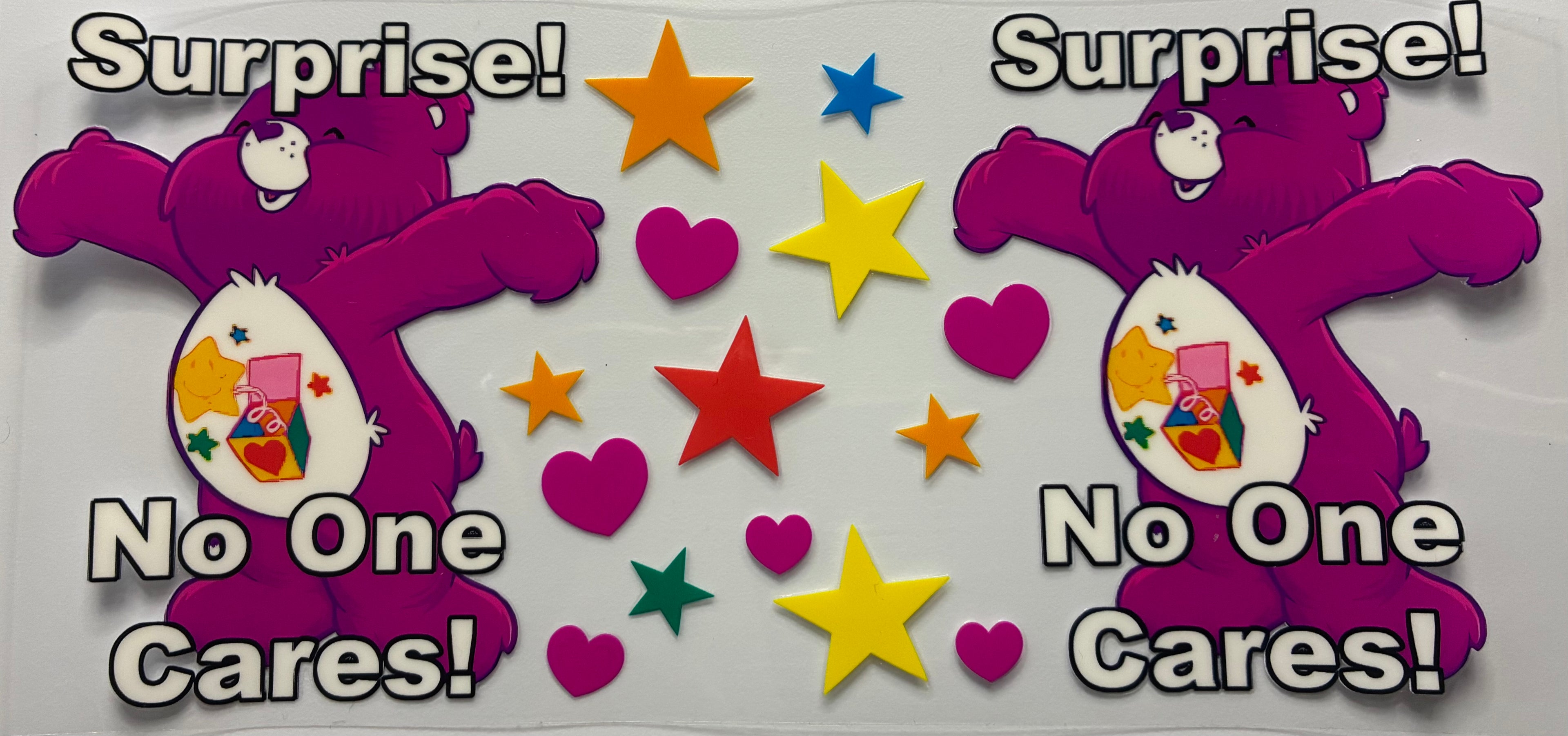 Surprise No One Cares  Bear