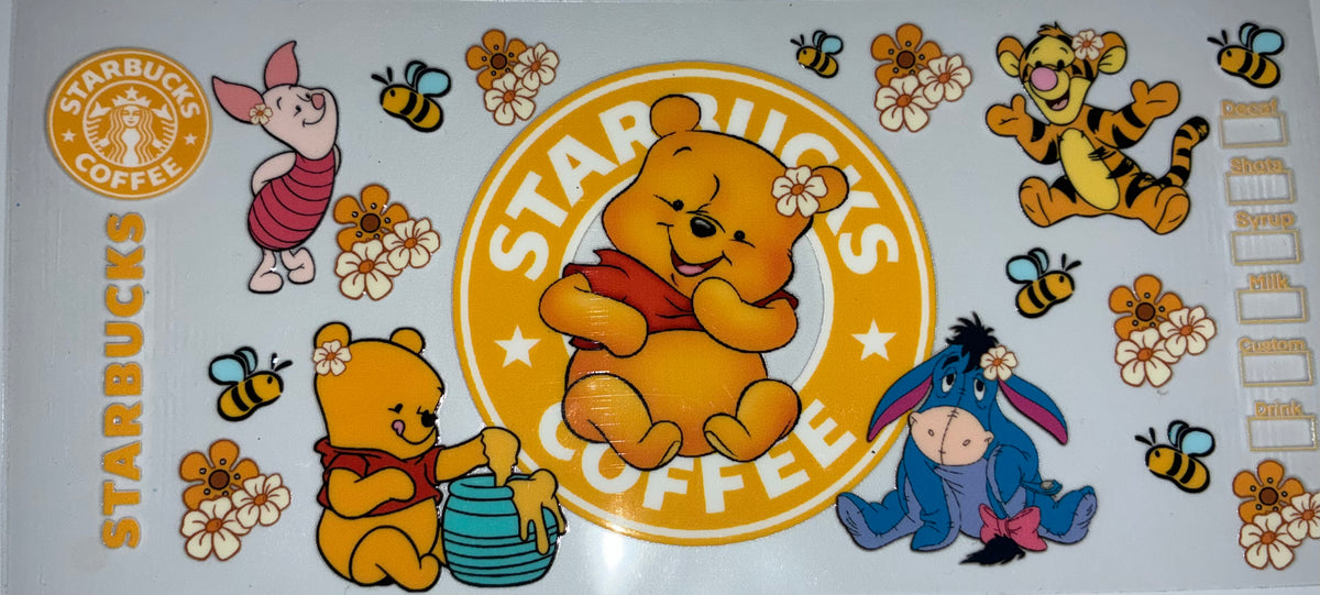 Pooh Bear and Friends Starbucks