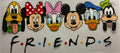 Mickey and Minnie Mouse and friends