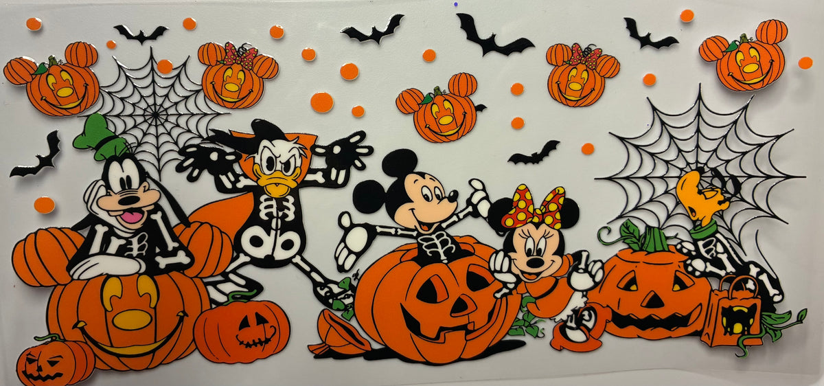 Mickey mouse and friends
