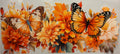 Butterflies and Flowers