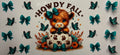 Howdy Fall Highland Cow