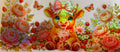 Holographic Highland Cow Bows
