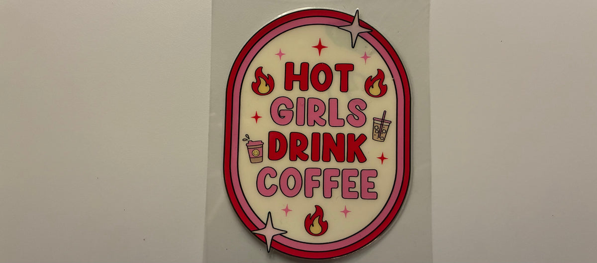 Hot Girls Drink Coffee
