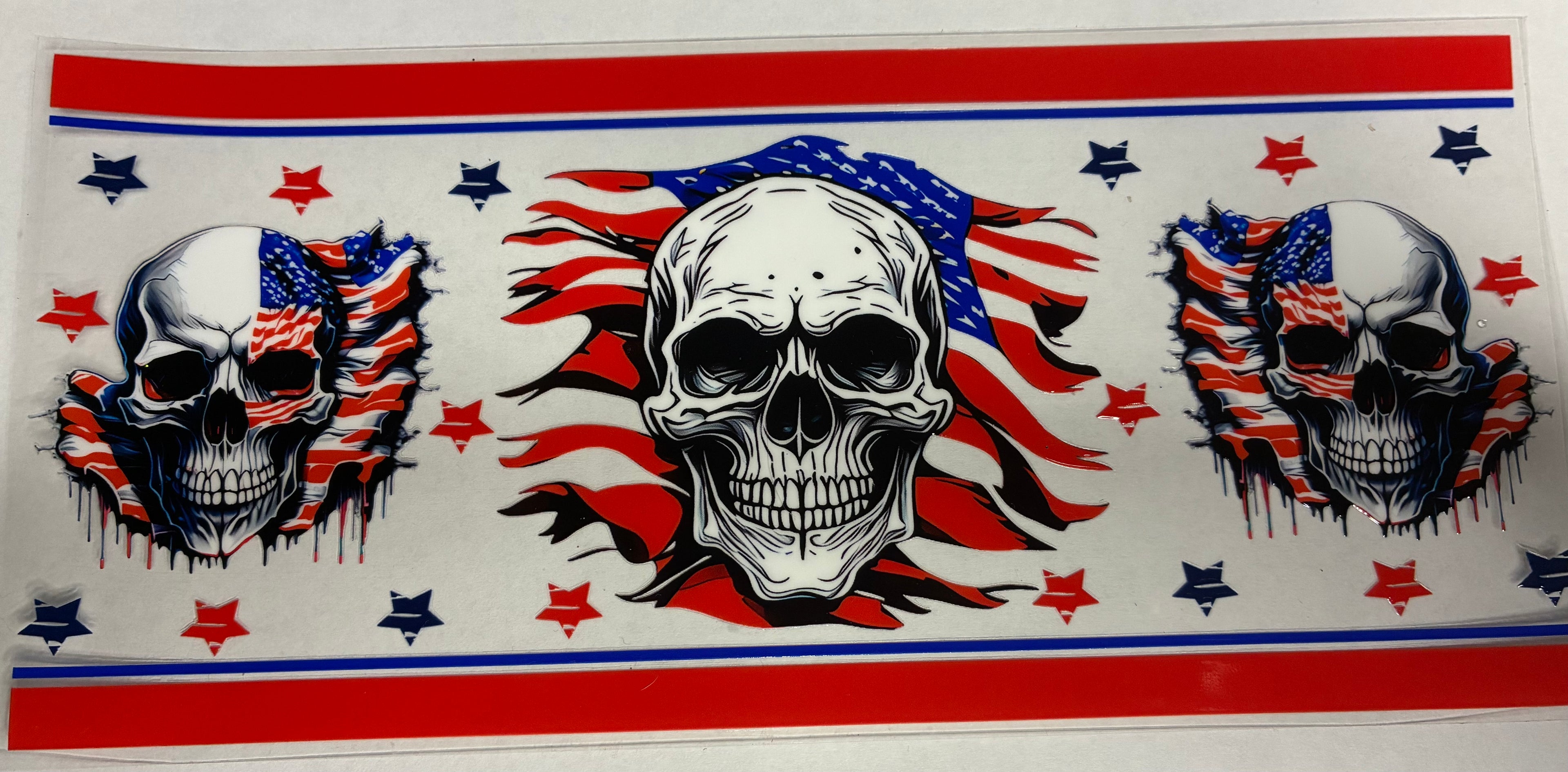 skull 4th of July